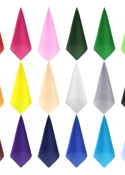 Бандана кърпа за глава Bandana в изчистен тъмножълт цвят