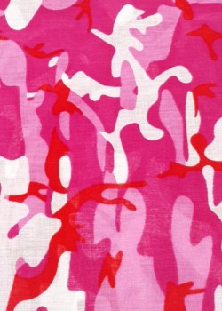 Бандана кърпа за глава Bandana в розов камуфлаж