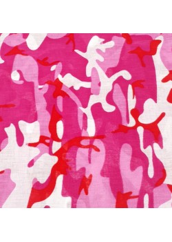 Бандана кърпа за глава Bandana в розов камуфлаж