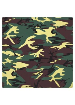 Бандана кърпа за глава Bandana в зелен камуфлажен цвят