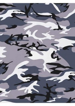 Бандана кърпа за глава Bandana в сив камуфлаж