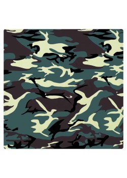 Кърпа за глава бандана Bandana в зелен камуфлаж