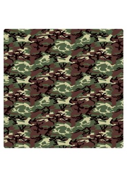 Кърпа за глава бандана Bandana в зелен камуфлаж