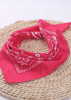Бандана кърпа за глава Bandana в тъмнорозов цвят