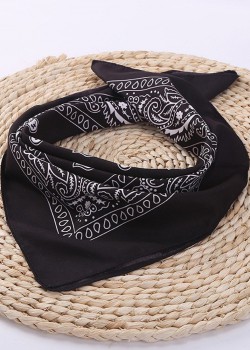 Бандана кърпа за глава Bandana в черен цвят