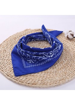 Бандана кърпа за глава Bandana в син цвят