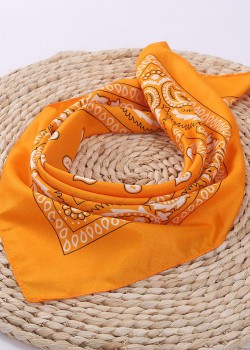 Бандана кърпа за глава Bandana в оранжев цвят
