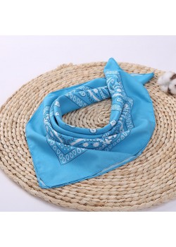 Бандана кърпа за глава Bandana в светлосин цвят