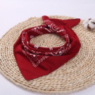 Бандана кърпа за глава Bandana в тъмночервен цвят