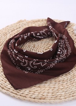 Бандана кърпа за глава Bandana в кафяв цвят