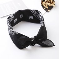 Бандана кърпа за глава Bandana в черен цвят