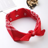Бандана кърпа за глава Bandana в червен цвят