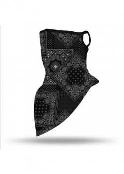 Бандана маска с уши в черно Bandana Bestseller Design