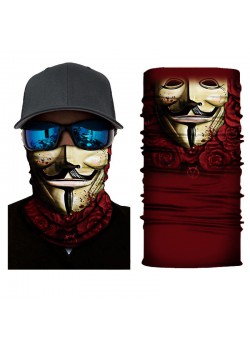 Мултифункционален шал бандана за глава Anonymoos
