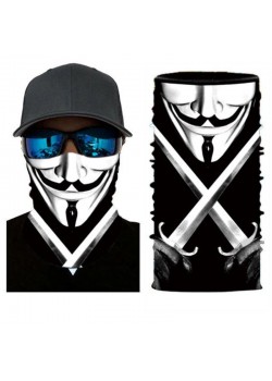 Мултифункционален шал бандана за глава Anonymoos 3