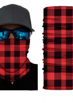 Мултифункционален шал бандана за глава Шотландско каре