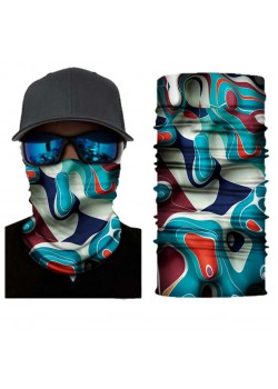 Мултифункционален шал бандана за глава с цветни елементи