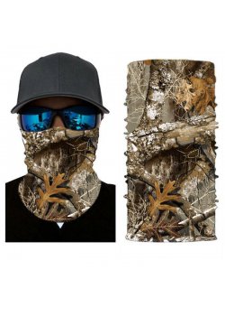Мултифункционален шал бандана за глава горски дизайн