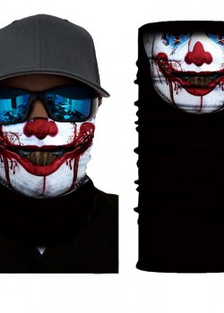 Мултифункционален шал бандана клоун 
