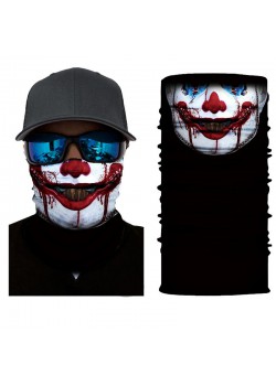 Мултифункционален шал бандана клоун 
