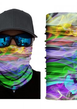 Мултифункционален шал бандана цветни пушаци