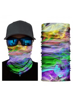 Мултифункционален шал бандана цветни пушаци