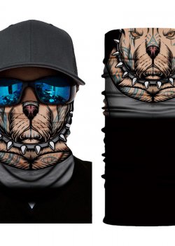 Мултифункционален шал бандана принт лошото куче Bad Doggy