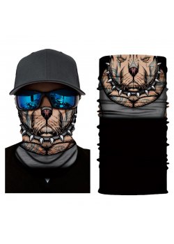 Мултифункционален шал бандана принт лошото куче Bad Doggy