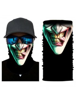 Мултифункционален шал бандана черна Fear