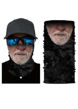 Мултифункционален шал бандана черна The Man