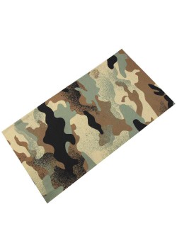 Мултифункционален шал бандана за глава в кафяв камуфлаж