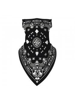 Бандана маска с уши в черно Band Bestseller