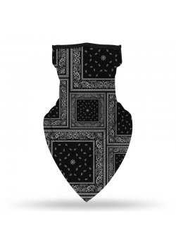 Бандана маска с уши в черно Band Bestseller