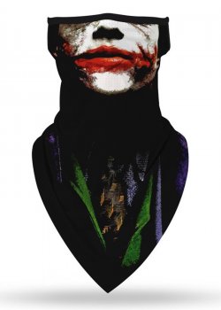 Бандана маска с уши Жокерът Joker