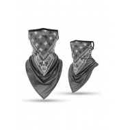 Бандана маска с уши в сив цвят Band Bestseller