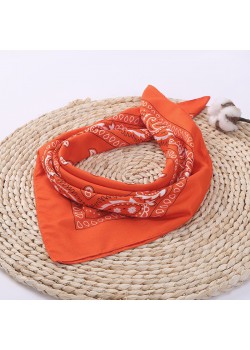 Бандана кърпа за глава Bandana в тъмнооранжев цвят