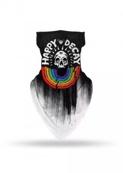 Бандана маска с уши нов дизайн Happy Decay.