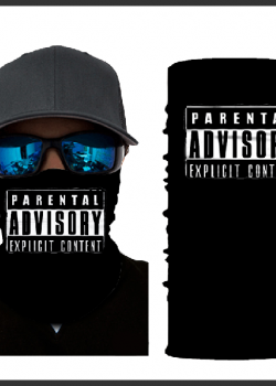 Шал бандана бъф Parental Advisory Explicit Content