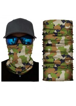 Бандана шал бъф в зелен камуфлаж Bandana Buff
