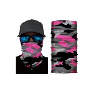 Бандана шал бъф в розов камуфлаж HoodStyle Bandana Buff
