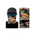 Бандана шал бъф в оранжев камуфлаж HoodStyle Bandana Buff