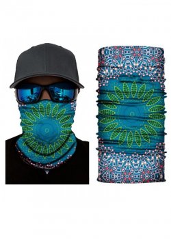 Бандана шал бъф в свеж цветен дизайн HoodStyle Bandana Buff