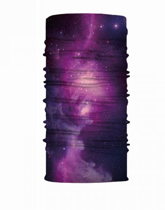 Бандана шал HoodStyle Bandana Purple Starry Sky, Бандани шал - Bandana.bg