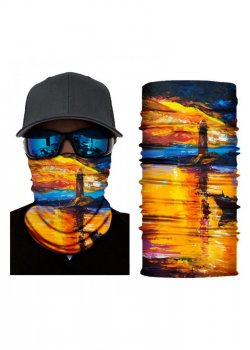 Бандана шал бъф чуден залез HoodStyle Bandana Buff