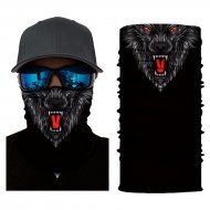 Шал бандана бъф за глава Вълк