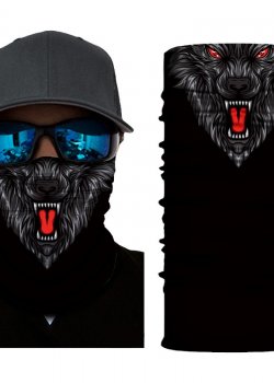 Шал бандана бъф за глава Вълк