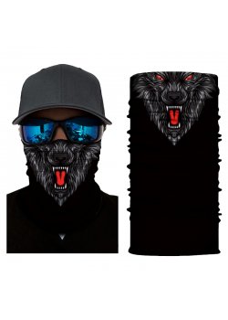 Шал бандана бъф за глава Вълк