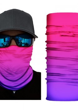 Шал бандана бъф за глава в преливащи цветове