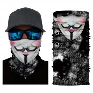 Шал бандана бъф за глава Клоунът