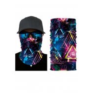Бандана шал бъф виртуална матрица HoodStyle Bandana Buff